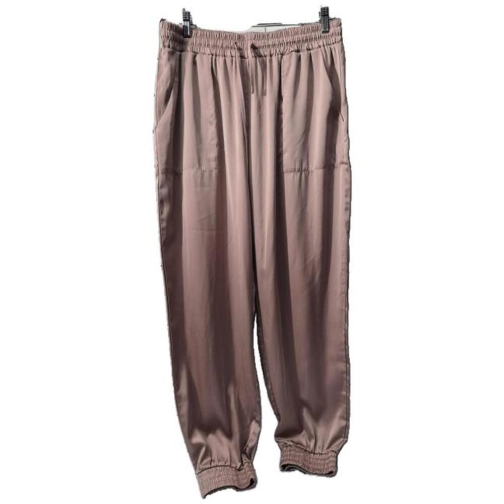 September & Co. Boutique Ladies Satin Like Jogger Style Dress Pant